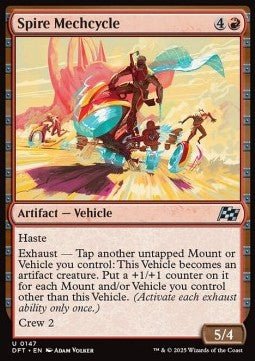 Spire Mechcycle⁣ - Aetherdrift⁣ (Uncommon)⁣ [147] - El Duelista