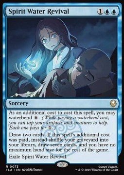 Spirit Water Revival - Magic: The Gathering | Avatar: The Last Airbender (Rare) [TLA - 73] - El Duelista