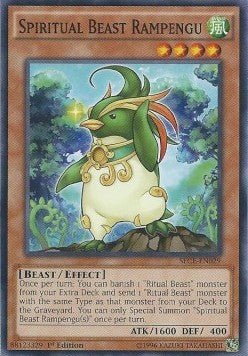 Spiritual Beast Rampengu⁣ - Secrets of Eternity⁣ (Common)⁣ [029] - El Duelista