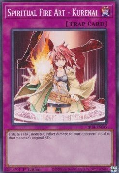 Spiritual Fire Art - Kurenai⁣ - Structure Deck: Fire Kings⁣ (Common)⁣ [035] - El Duelista