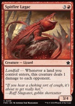 Spitfire Lagac⁣ - Magic: The Gathering Foundations⁣ (Common)⁣ [208] - El Duelista