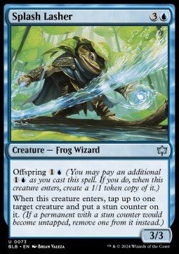 Splash Lasher⁣ - Bloomburrow⁣ (Uncommon)⁣ [73] - El Duelista