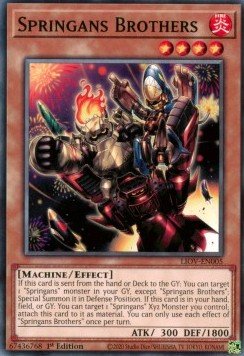 Springans Brothers - Lightning Overdrive (Common) [LIOV - 005] - El Duelista