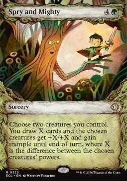 Spry and Mighty - Lorwyn Eclipsed: Extras (Rare) [XECL - 329] - El Duelista