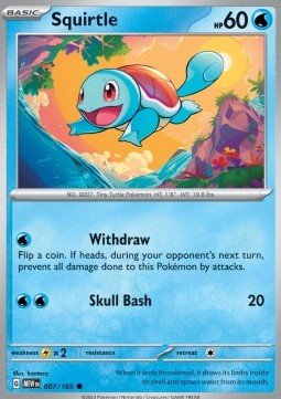 Squirtle⁣ - 151⁣ (Common)⁣ [007] - El Duelista