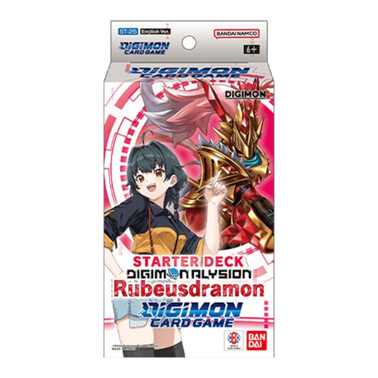 Starter Deck: Digimon Alysion Rubeusdramon, edición inglesa