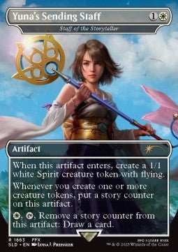 Staff of the Storyteller⁣ - Secret Lair Drop Series: Summer Superdrop 2025⁣ (Rare)⁣ [1863] - El Duelista