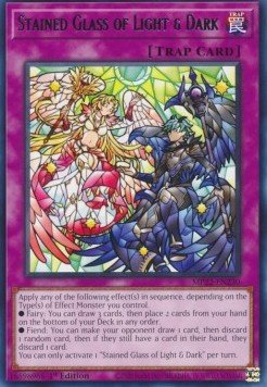 Stained Glass of Light & Dark - 2022 Tin of the Pharaoh's Gods (Rare) [MP22 - 230] - El Duelista