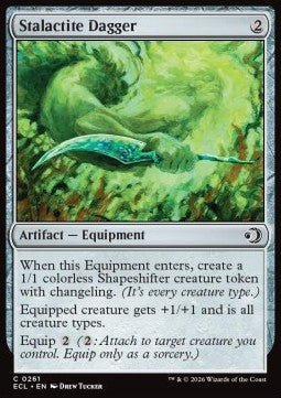 Stalactite Dagger - Lorwyn Eclipsed (Common) [ECL - 261] - El Duelista