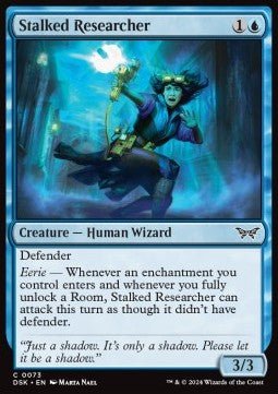 Stalked Researcher⁣ - Duskmourn: House of Horror⁣ (Common)⁣ [73] - El Duelista
