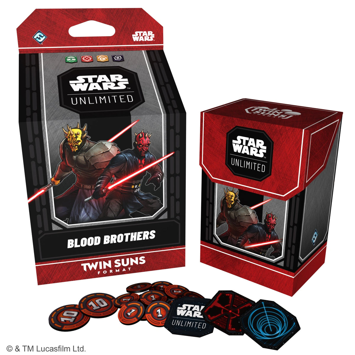 Blood Brothers: Maul and Savage Opress Twin Suns Deck - 2026 Twin Suns presentación del producto