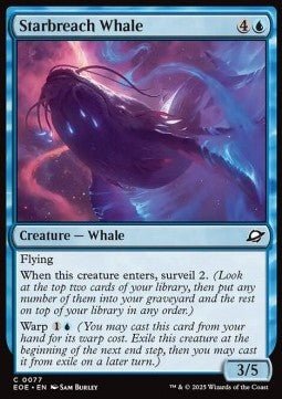 Starbreach Whale⁣ - Edge of Eternities⁣ (Common)⁣ [77] - El Duelista