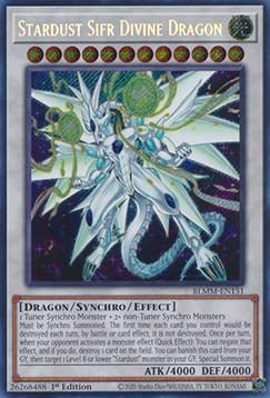 Stardust Sifr Divine Dragon⁣ - Battles of Legend: Monster Mayhem⁣ (Secret Rare)⁣ [151] - El Duelista
