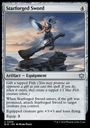 Starforged Sword⁣ - Bloomburrow⁣ (Uncommon)⁣ [249] - El Duelista