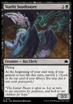 Starlit Soothsayer⁣ - Bloomburrow⁣ (Common)⁣ [115] - El Duelista