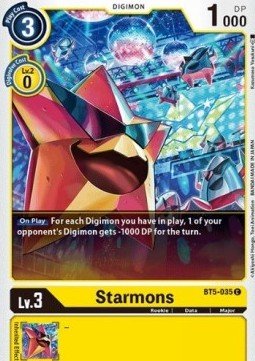 Starmons (BT5 - 035)⁣ - Battle Of Omni⁣ (Common)⁣ [BT5 - 035] - El Duelista
