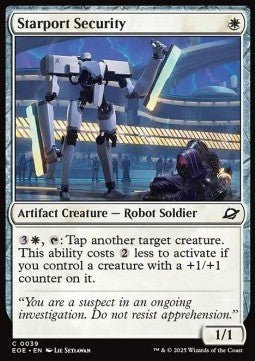 Starport Security⁣ - Edge of Eternities⁣ (Common)⁣ [39] - El Duelista
