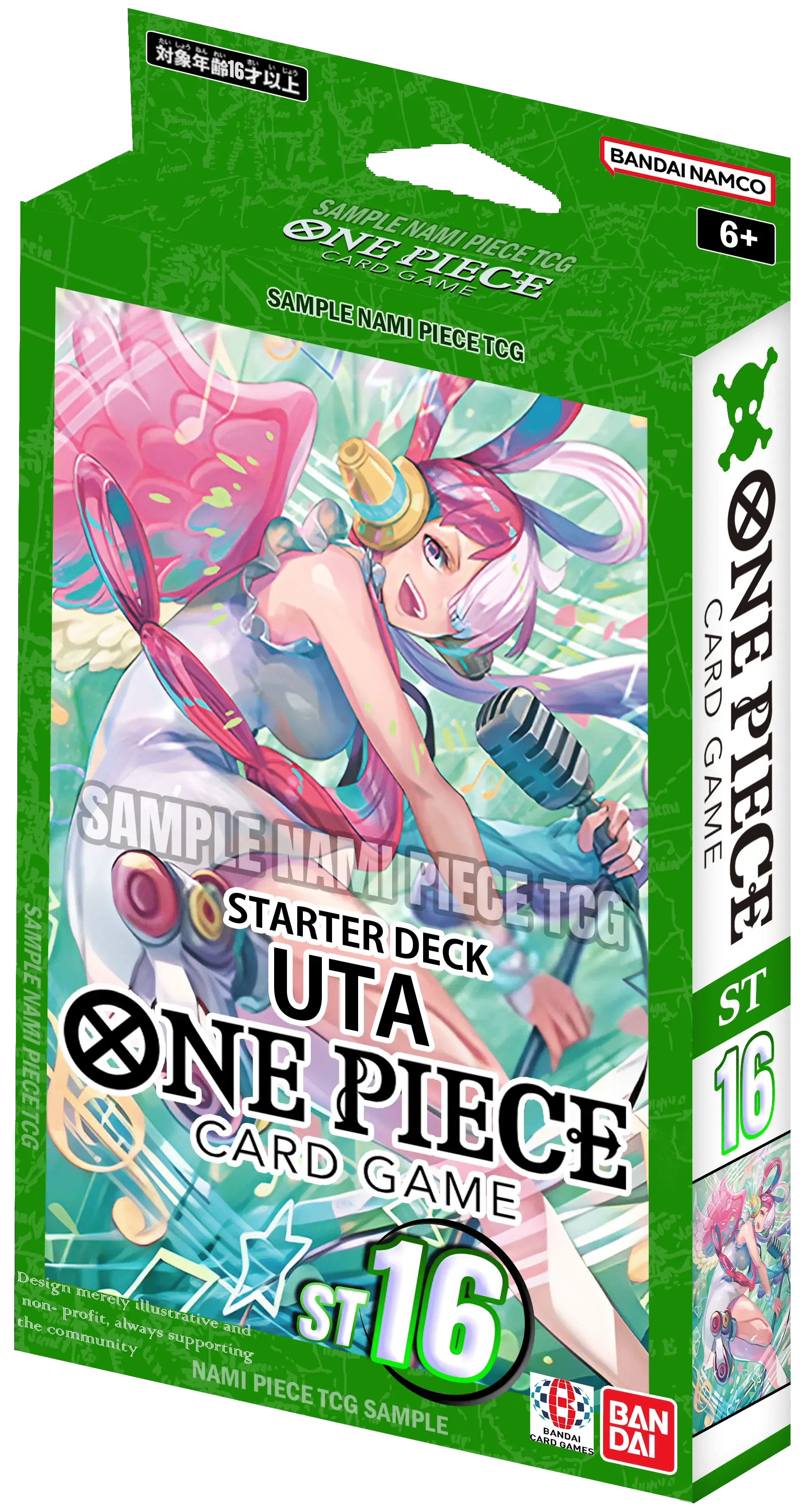 Starter Deck One Piece ST - 16 - Green Uta - El Duelista