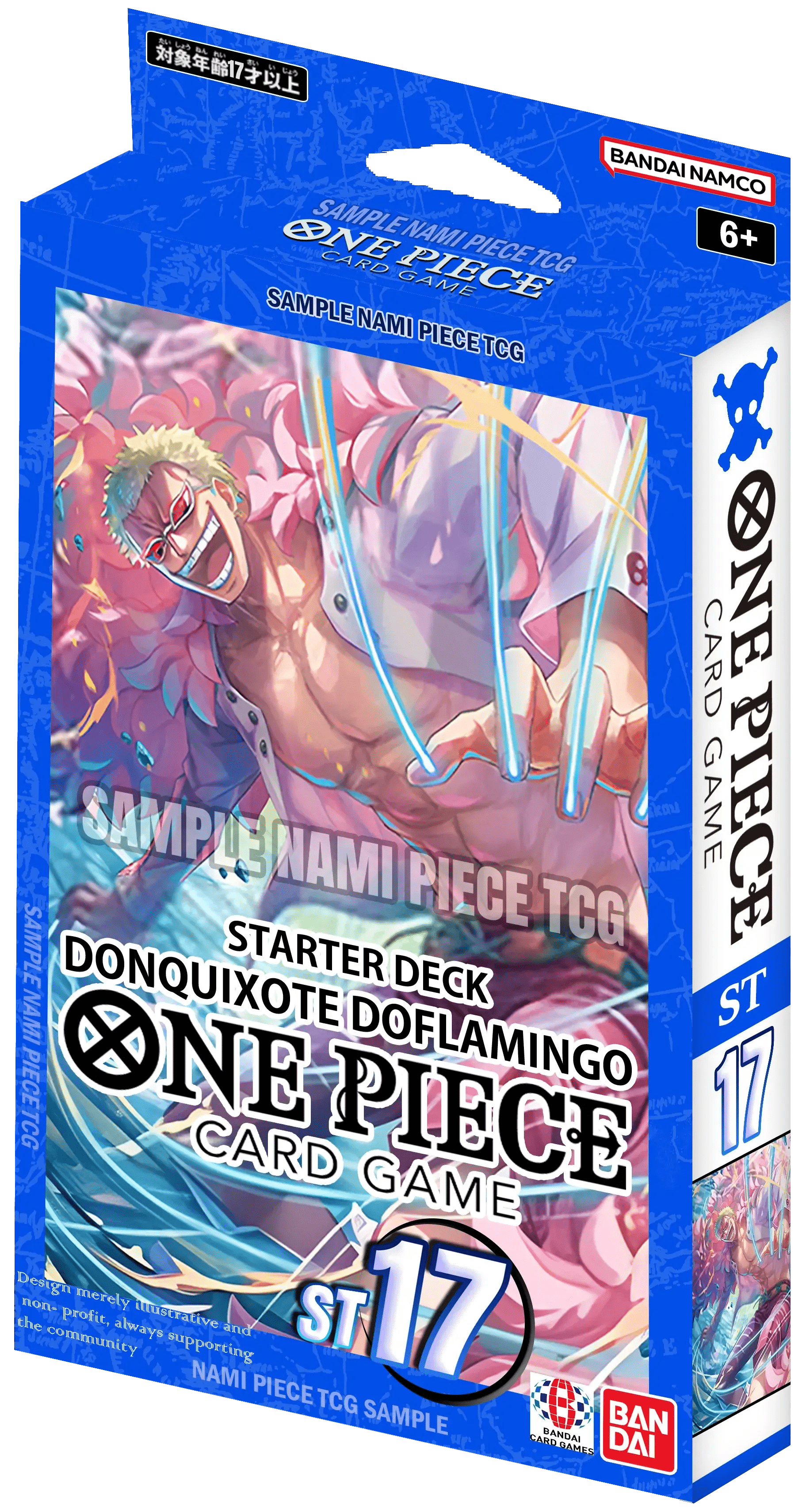 Starter Deck One Piece ST - 17 - Blue Donquixote Doflamingo - El Duelista
