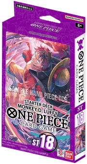 Starter Deck One Piece ST - 18 - Purple Monkey.D.Luffy - El Duelista