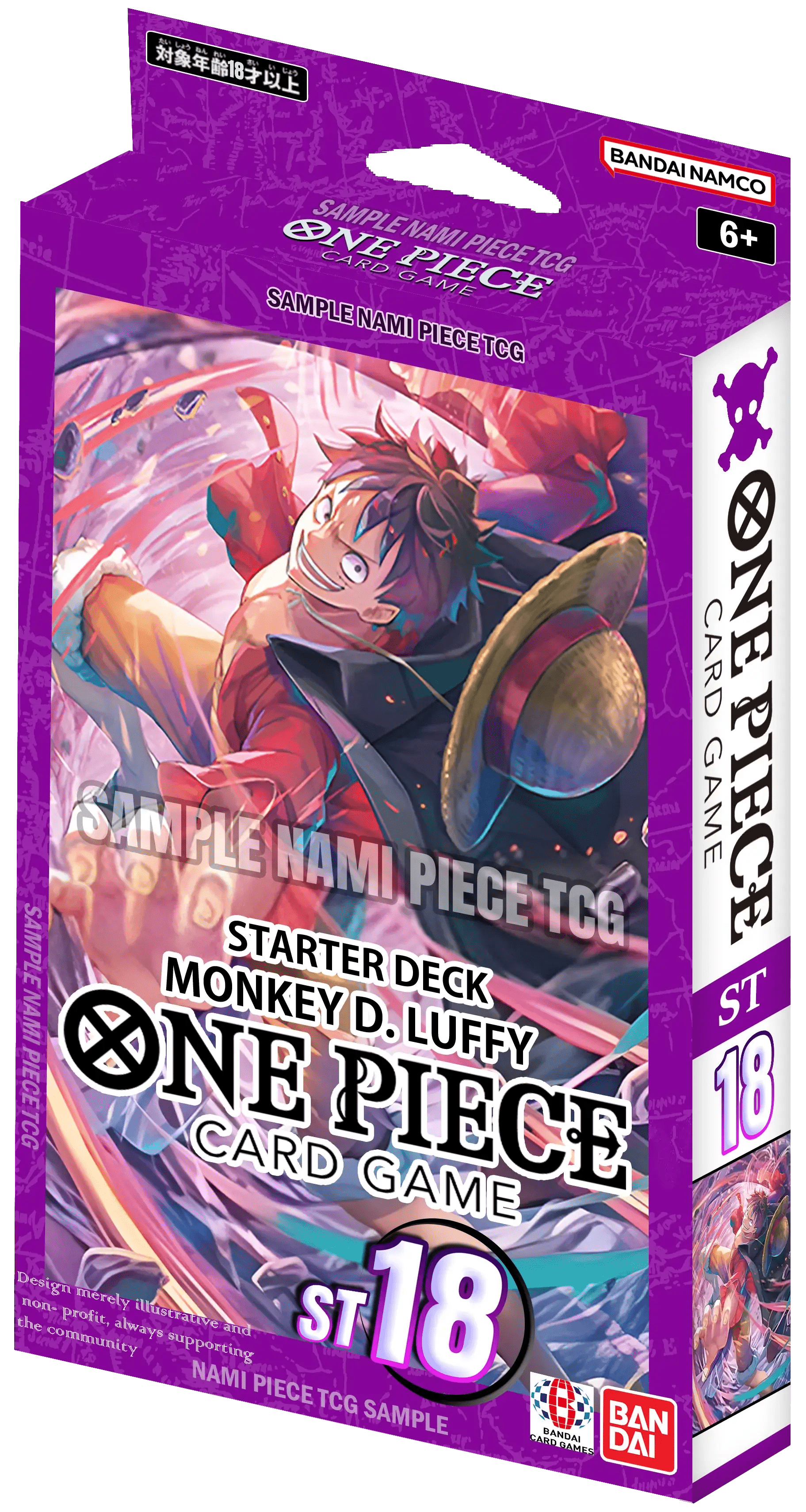 Starter Deck One Piece ST - 18 - Purple Monkey.D.Luffy - El Duelista