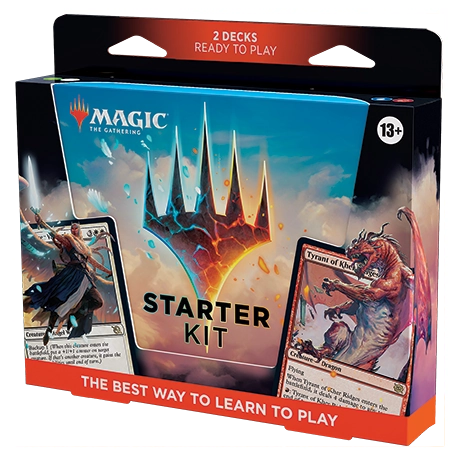 Magic: The Gathering Starter Kit 2023 con dos mazos listos para jugar