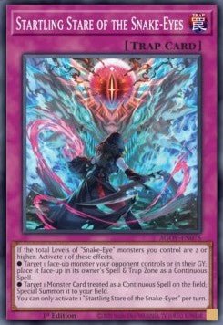 Startling Stare of the Snake - Eyes - Age of Overlord (Common) [AGOV - 075] - El Duelista