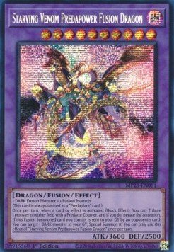 Starving Venom Predapower Fusion Dragon - 25th Anniversary Tin: Dueling Heroes Mega Pack (Secret Rare) [MP23 - 081] - El Duelista