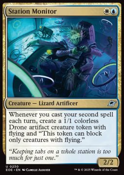 Station Monitor⁣ - Edge of Eternities⁣ (Uncommon)⁣ [230] - El Duelista