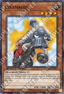 Steamroid⁣ - Speed Duel GX: Midterm Paradox⁣ (Common)⁣ [B03] - El Duelista