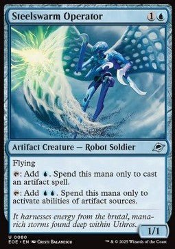Steelswarm Operator⁣ - Edge of Eternities⁣ (Uncommon)⁣ [80] - El Duelista