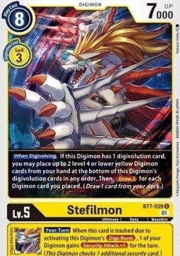 Stefilmon (BT7 - 039)⁣ - Next Adventure⁣ (Uncommon)⁣ [BT7 - 039] - El Duelista