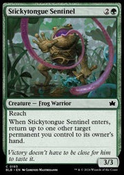 Stickytongue Sentinel⁣ - Bloomburrow⁣ (Common)⁣ [193] - El Duelista
