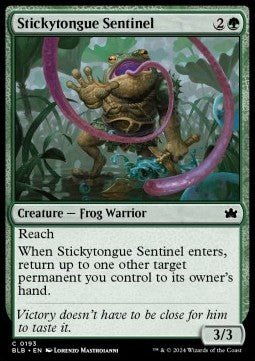 Stickytongue Sentinel⁣ - Bloomburrow⁣ (Common)⁣ [193] - El Duelista