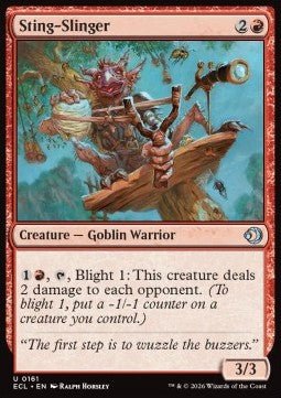 Sting - Slinger - Lorwyn Eclipsed (Uncommon) [ECL - 161] - El Duelista