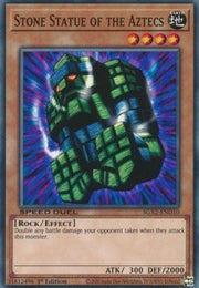 Stone Statue of the Aztecs⁣ - Speed Duel GX: Midterm Paradox⁣ (Common)⁣ [D10] - El Duelista