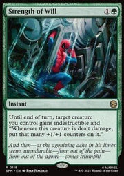 Strength of Will - Magic: The Gathering | Marvel's Spider - Man (Rare) [SPM - 118] - El Duelista