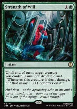 Strength of Will - Magic: The Gathering | Marvel's Spider - Man (Rare) [SPM - 118] - El Duelista