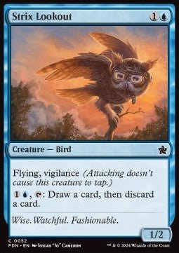 Strix Lookout⁣ - Magic: The Gathering Foundations⁣ (Common)⁣ [52] - El Duelista
