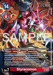 Styracomon (BT24 - 018) (V.2) - Time Stranger (Alternative Art) [BT - 24 - 018] - El Duelista