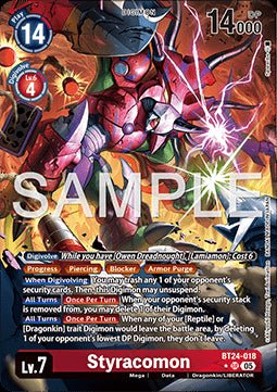 Styracomon (BT24 - 018) (V.2) - Time Stranger (Alternative Art) [BT - 24 - 018] - El Duelista