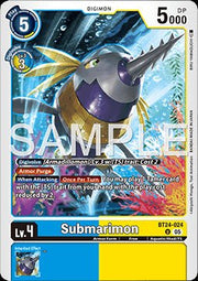 Submarimon (BT24 - 024) - Time Stranger (Uncommon) [BT - 24 - 024] - El Duelista
