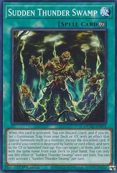 Sudden Thunder Swamp⁣ - Duelist’s Advance⁣ (Common)⁣ [072] - El Duelista