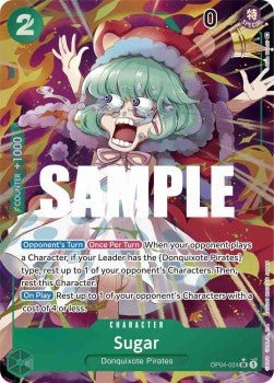 Sugar (OP04 - 024) (V.2) - Kingdoms of Intrigue (Alternate Art) [OP04 - 024] - El Duelista