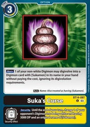 Suka's Curse (BT14 - 097)⁣ - Blast Ace⁣ (Uncommon)⁣ [097] - El Duelista