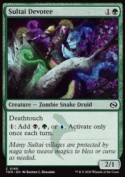 Sultai Devotee⁣ - Tarkir: Dragonstorm⁣ (Common)⁣ [160] - El Duelista