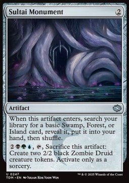 Sultai Monument⁣ - Tarkir: Dragonstorm⁣ (Uncommon)⁣ [247] - El Duelista