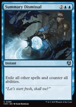 Summary Dismissal⁣ - Innistrad Remastered⁣ (Uncommon)⁣ [88] - El Duelista