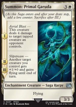 Summon: Primal Garuda⁣ - Magic: The Gathering - FINAL FANTASY⁣ (Uncommon)⁣ [37] - El Duelista