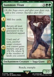Summon: Titan - Magic: The Gathering - FINAL FANTASY (Rare) [FIN - 204] - El Duelista